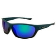 thumbnail image 1 of Raze Eyewear J-Frame Sunglasses for Men & Women Black-Blue Frame with Green- Blue Lenses Shatterproof Durable for Sports & Outdoor Adventures, 1 of 7