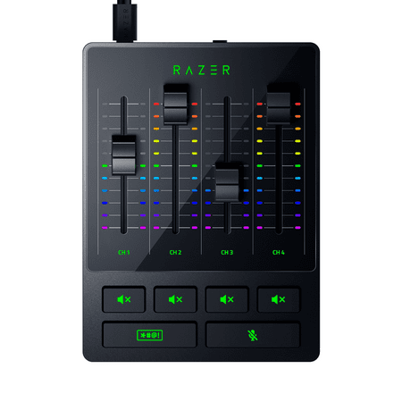 Razer - Audio Mixer for Broadcasting and Streaming - Black