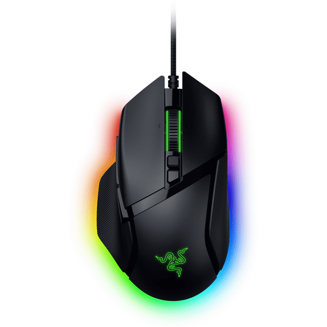 Razer Basilisk V3 35K Customizable Wired Ergonomic Gaming Mouse with Chroma RBG, Black