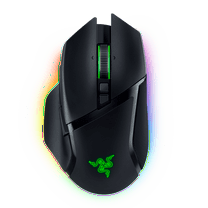 Razer Basilisk V3 Pro Wireless Gaming Mouse, HyperScroll Tilt Wheel, 2.4Ghz, Bluetooth, RGB, Black