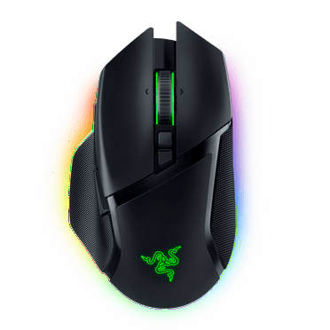 Razer Basilisk V3 Pro Wireless Gaming Mouse, HyperScroll Tilt Wheel, 2.4Ghz, Bluetooth, RGB, Black