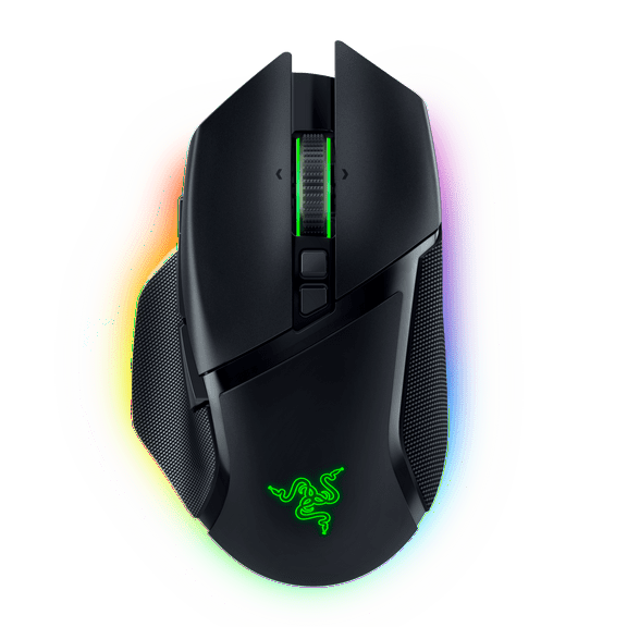 Razer Basilisk V3 Pro Wireless Gaming Mouse, HyperScroll Tilt Wheel, 2.4Ghz, Bluetooth, RGB, Black