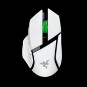 Razer Basilisk V3 X HyperSpeed Wireless Gaming Mouse with Chroma RGB, 9 Programmable Buttons, PC Compatible, White