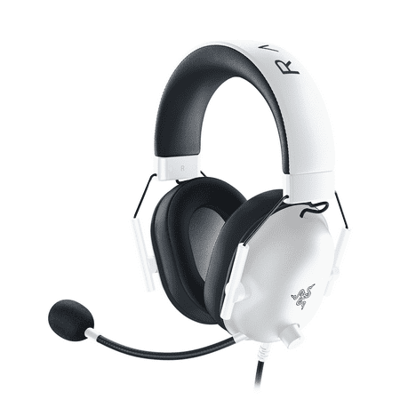 Razer - BlackShark V2 X Wired Gaming Headset for PC, PS5, PS4, Switch, Xbox X|S, and Xbox One - White