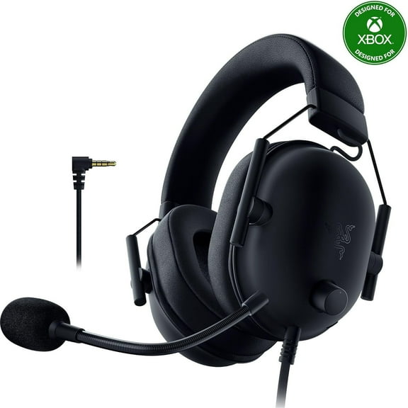 Razer BlackShark V2 X Wired Gaming Headset for Xbox PC - Black