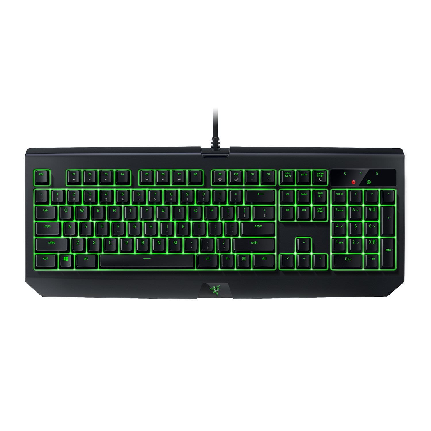 Sway spejl debat Razer BlackWidow Ultimate - Water and Dust Resistant Backlit Mechanical  Gaming Keyboard with Razer Green Switches (Tactile & Clicky) - Walmart.com