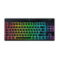 thumbnail image 1 of Razer BlackWidow V4 Low-profile Tenkeyless HyperSpeed Wireless Low-profile Mechanical PC Gaming Keyboard, Black, 1 of 14