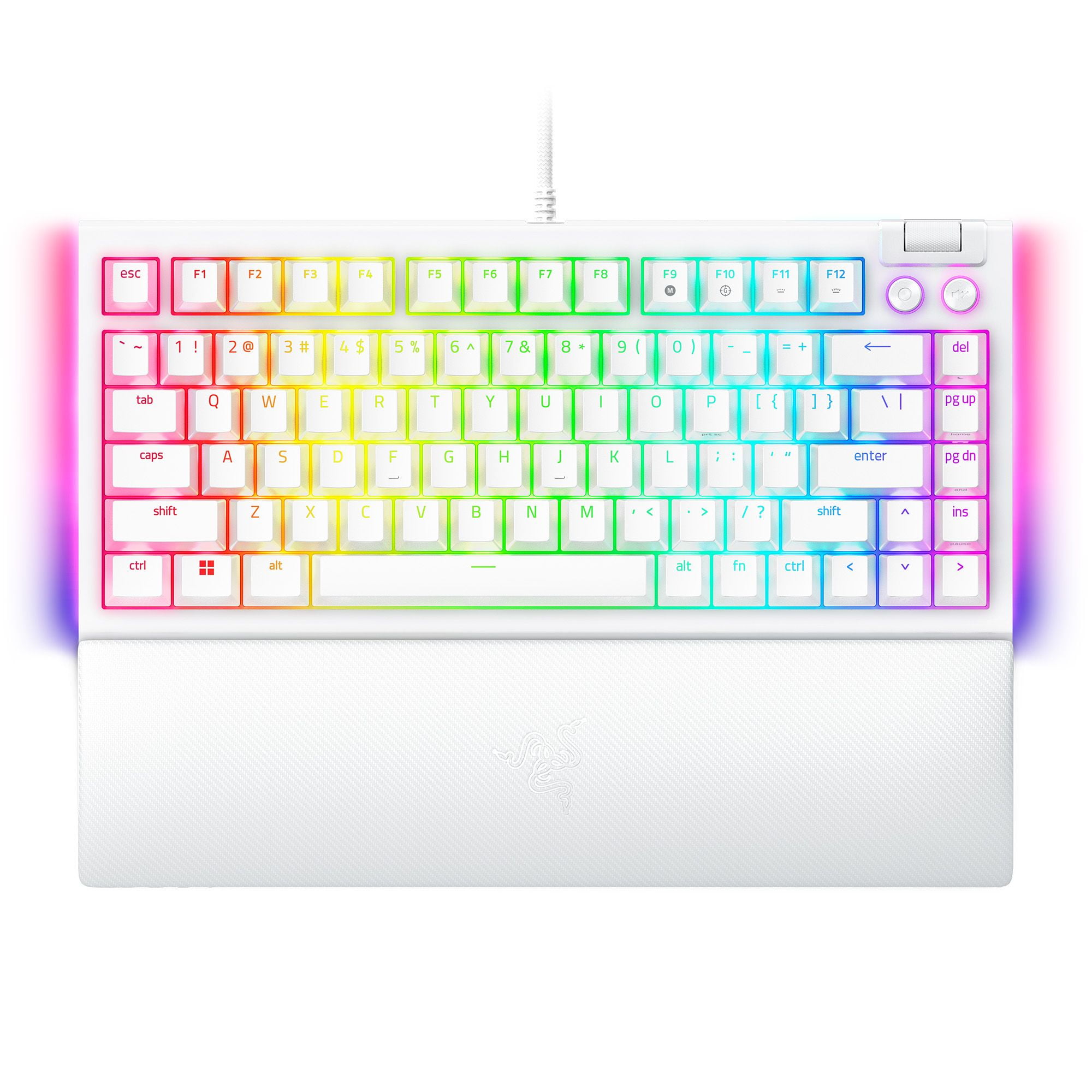 Razer BLACKWIDOW X CHROMA MERCURY WHITE