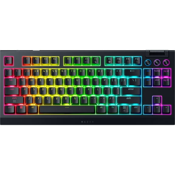 Razer BlackWidow V4 Tenkeyless HyperSpeed Wireless Hot-Swappable PC Gaming Keyboard