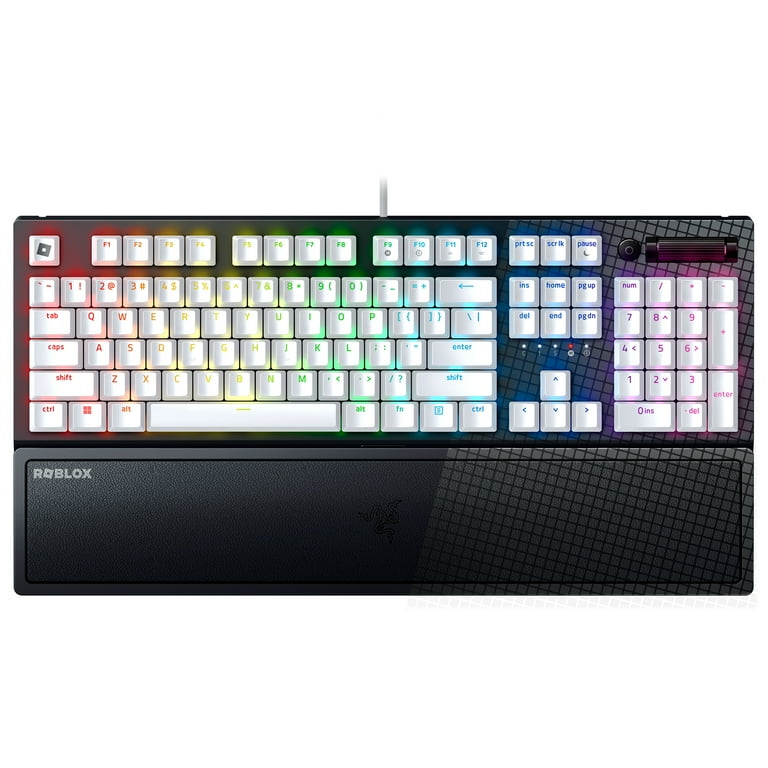 Razer Blackwidow V3 Full Size Wired Mechanical PC Gaming Keyboard, Chroma  RGB, Wrist Rest, Roblox 