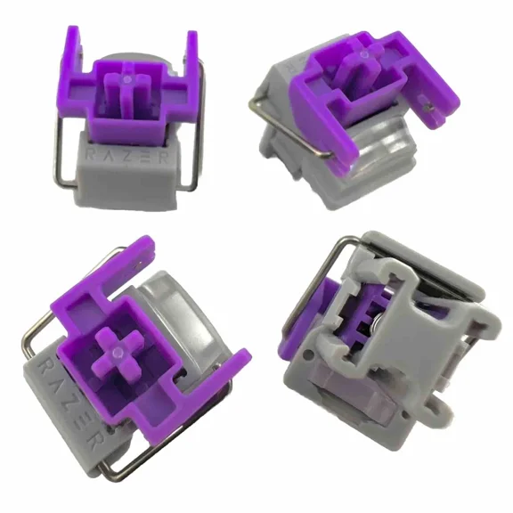 Razer Clicky Optical Purple Gray Switches (4 Pieces) Us Stock