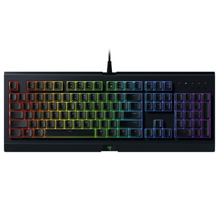Razer - Cynosa Chroma Full Size Wired Membrane Gaming Keyboard with Chroma RGB Backlighting - Black