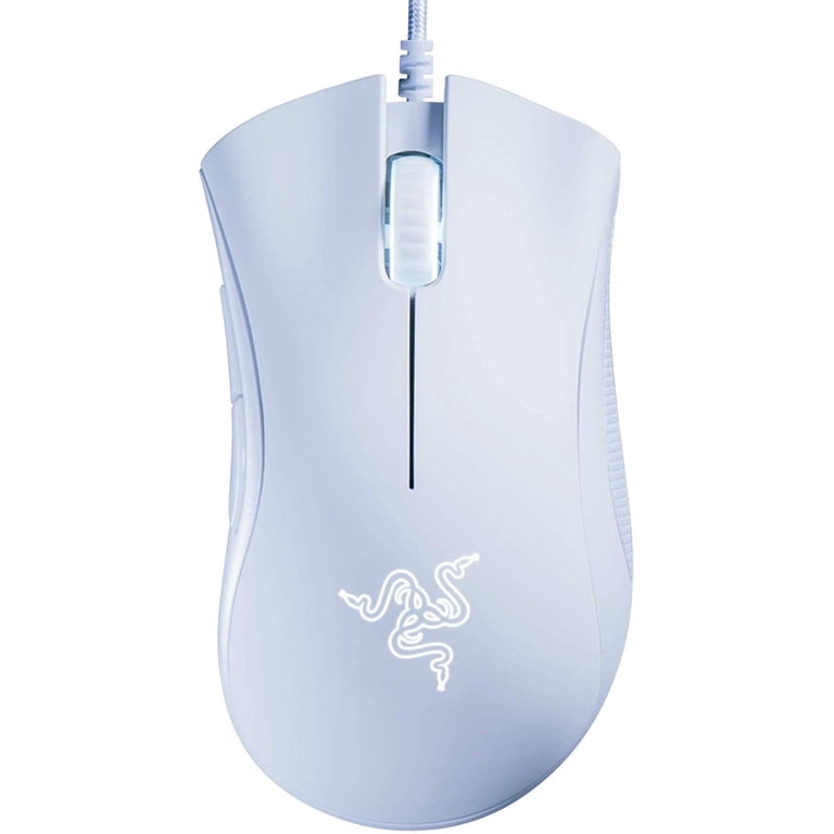 Razer ホワイト マウス 本体 Razer DeathAdder Essential Wired Gaming Mouse for Computer and