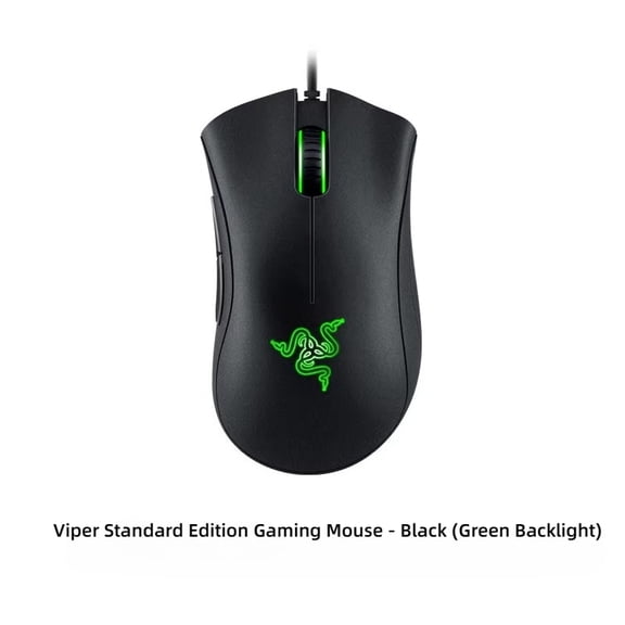 Razer DeathAdder Essential Wired Gaming Mouse, 6400 DPI Optical Sensor for PC