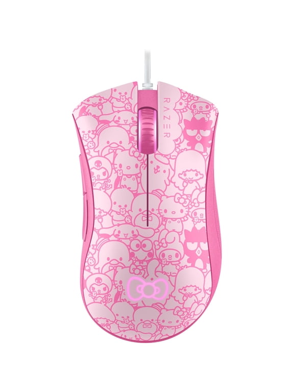 DeathAdder Essential Wired Optical Gaming Mouse Hello Kitty Edition