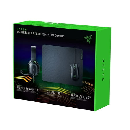 Razer DeathAdder V2 BlackShark V2 X Gigantus V2 M - Black