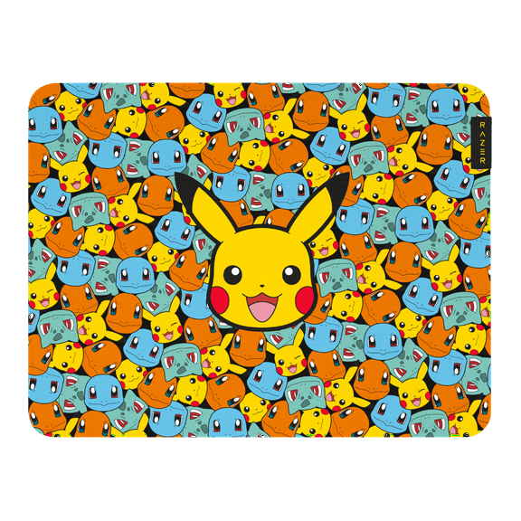 Razer Gigantus V2 Soft Gaming Medium Mouse Mat, Pokemon Kantos Starter Edition