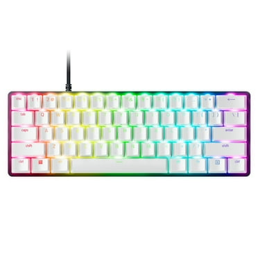 Razer Huntsman Mini Special Edition, 60% Form Factor, Linear Optical PC Gaming Keyboard, Black/White