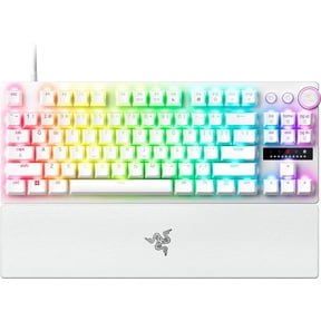 Razer Huntsman V3 Pro Tenkeyless - Tenkeyless Analog Optical Esports Keyboard - White Edition