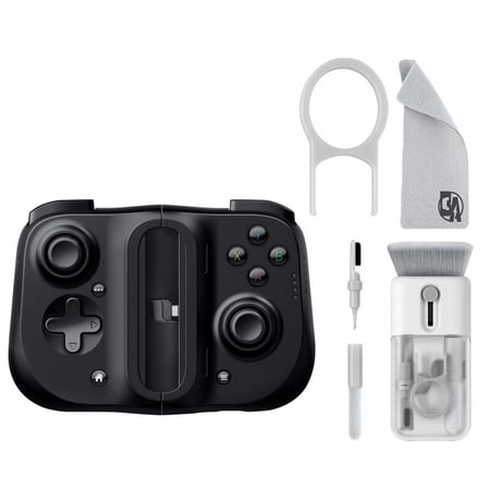 Pre-Owned Razer - Kishi - Gaming Controller for iOS - Black With Cleaning Electric kit Bolt Axtion Bundle Used