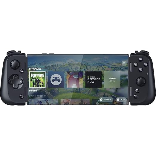 Razer Kishi V2 Pro Mobile Gaming Controller for Android: HyperSense Haptics - Universal Fit - Stream PC & Console Games - Play Touchscreen Only Games - Compatible w/Samsung Galaxy & Google Pixel