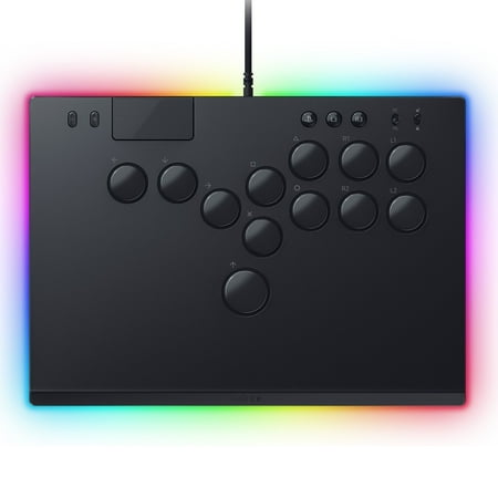 Razer - Kitsune All-Button Optical Arcade Controller for Playstation 5 and Windows - Black