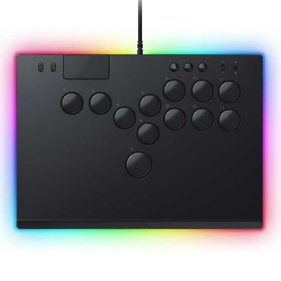 Razer Kitsune All-Button Optical Arcade Controller for PS5 and PC -Black