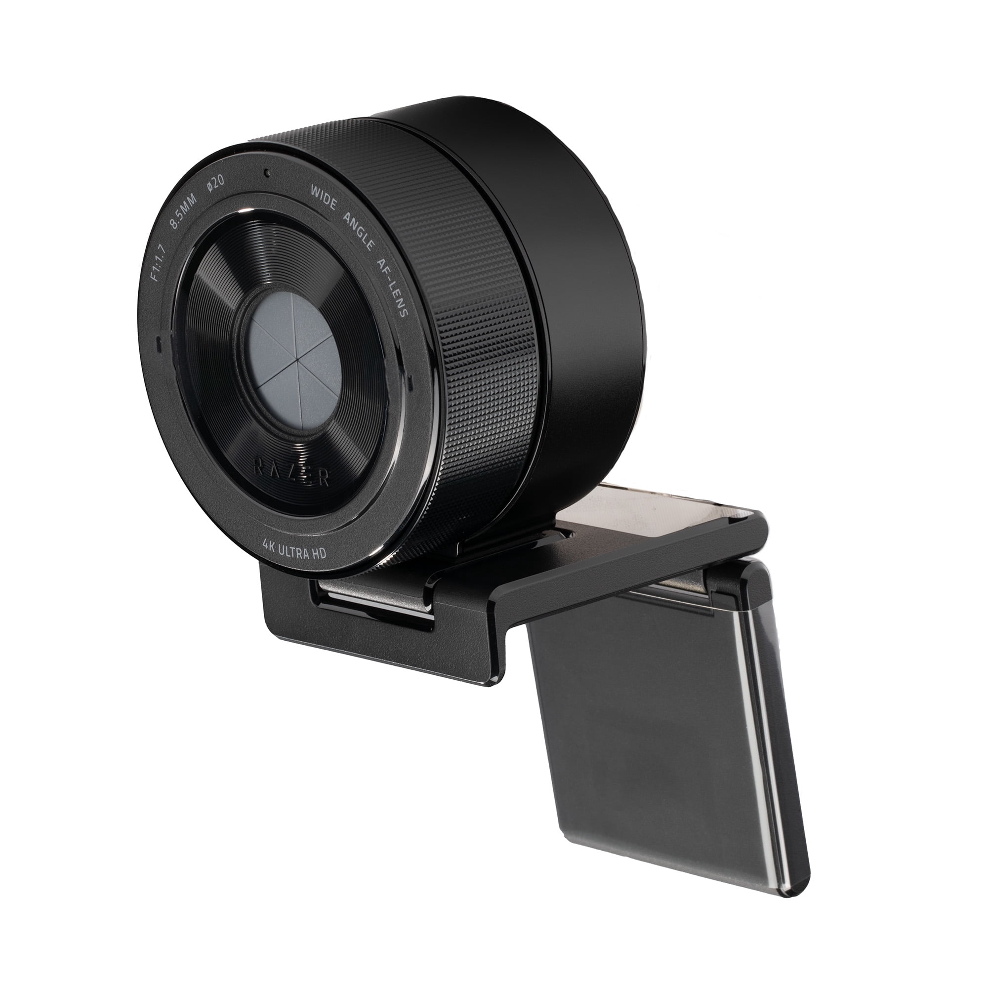 Razer Kiyo Pro Ultra 4K Webcam  Large Sensor, Auto Light Correction, Built-In Mic & Shutter  For Content Creation, Streaming & Video Calls  Works with Obs, Zoom & Teams (International Model)