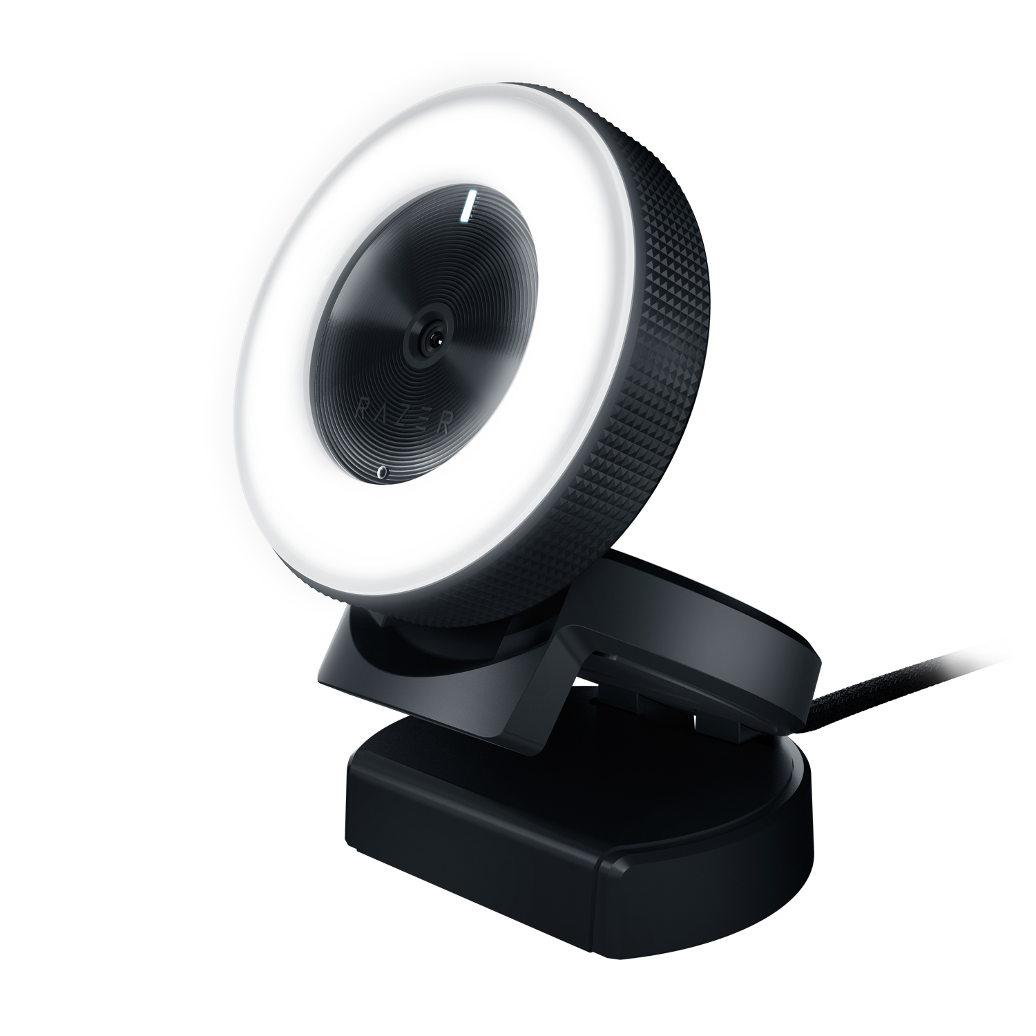 Razer Kiyo Streaming Webcam, Full HD, Auto Focus, Ring Light with Adjustable Brightness, Black - image 1 of 10