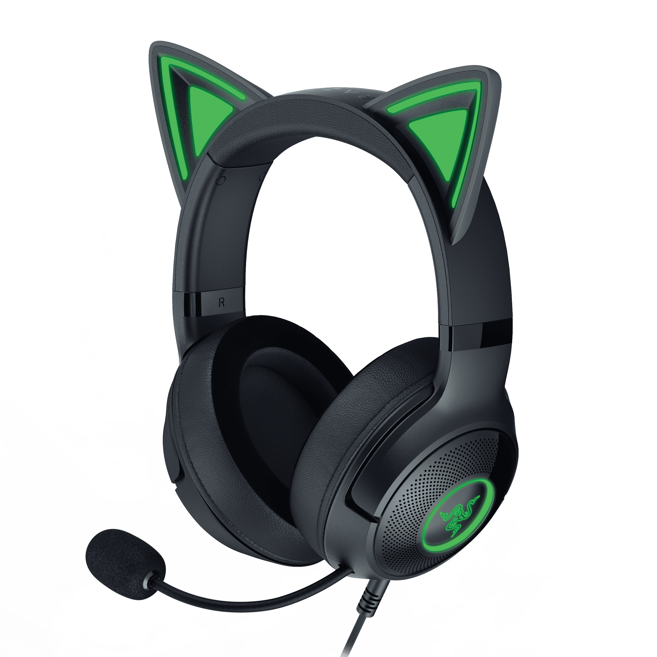 全日本送料無料 Free PC for Headset Wired V2 Kitty Kraken Razer Shipping! ヘッドホン