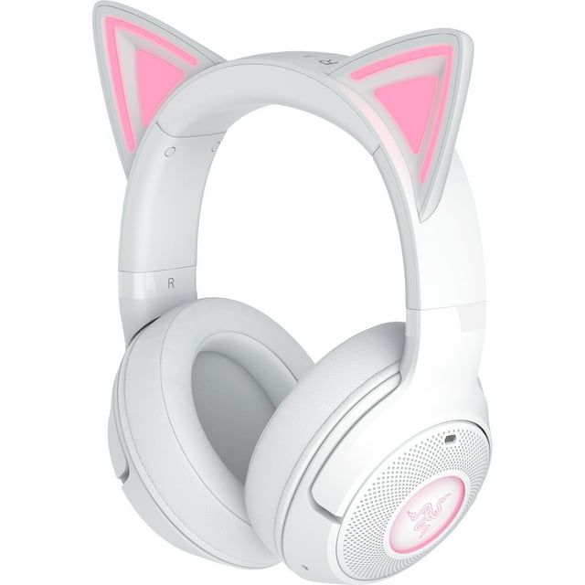 Razer Kraken Kitty V2 Wireless Bluetooth Chroma Headset, White