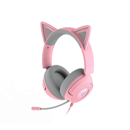 Razer Kraken Kitty V3 X Wired Kitty Headset for Gaming, 3.5mm, Quartz