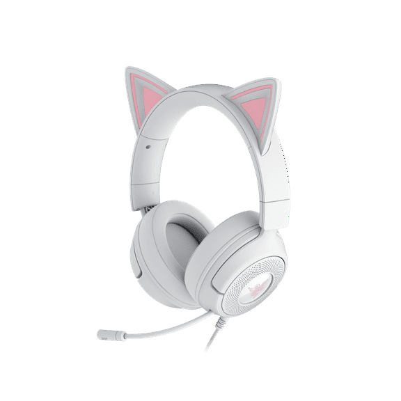 Razer Kraken Kitty V3 X Wired Kitty Headset for Gaming, 3.5mm, White