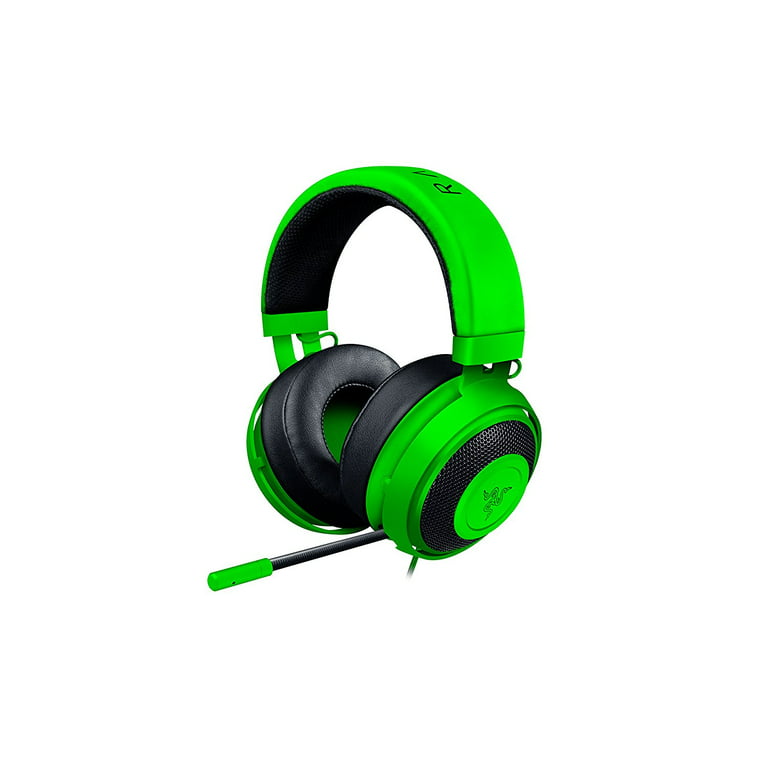 Razer Kraken Pro V2 Analog Gaming Headset with Retractable Microphone for  PC, Xbox One and Playstation 4, Green 