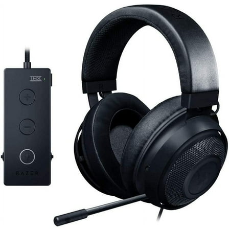 Razer - Kraken Tournament Edition Wired Stereo Gaming Over-the-Ear Headphones for PC, Mac, Xbox One, Switch, PS4, Mobile Devices - Black