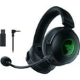 thumbnail image 1 of Razer Kraken V3 Pro Wireless Gaming Headset for PC, 2.4GHz, Haptics, Chroma RGB, 368g, Black, 1 of 12