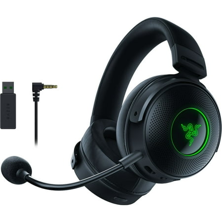 Razer - Kraken V3 Pro HyperSense Wireless Gaming Headset for PC - Black