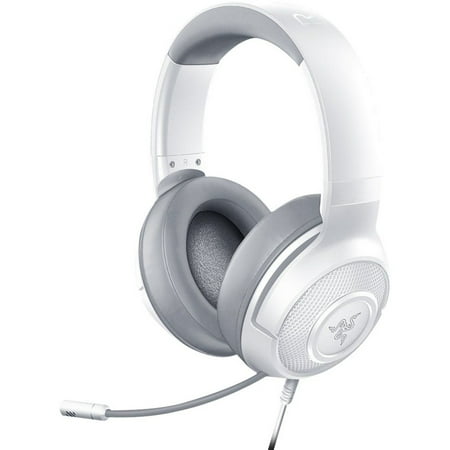 Razer - Kraken X Wired 7.1 Surround Sound Gaming Headset for PC, PS4, PS5, Switch, Xbox X|S, and Xbox One - Mercury White