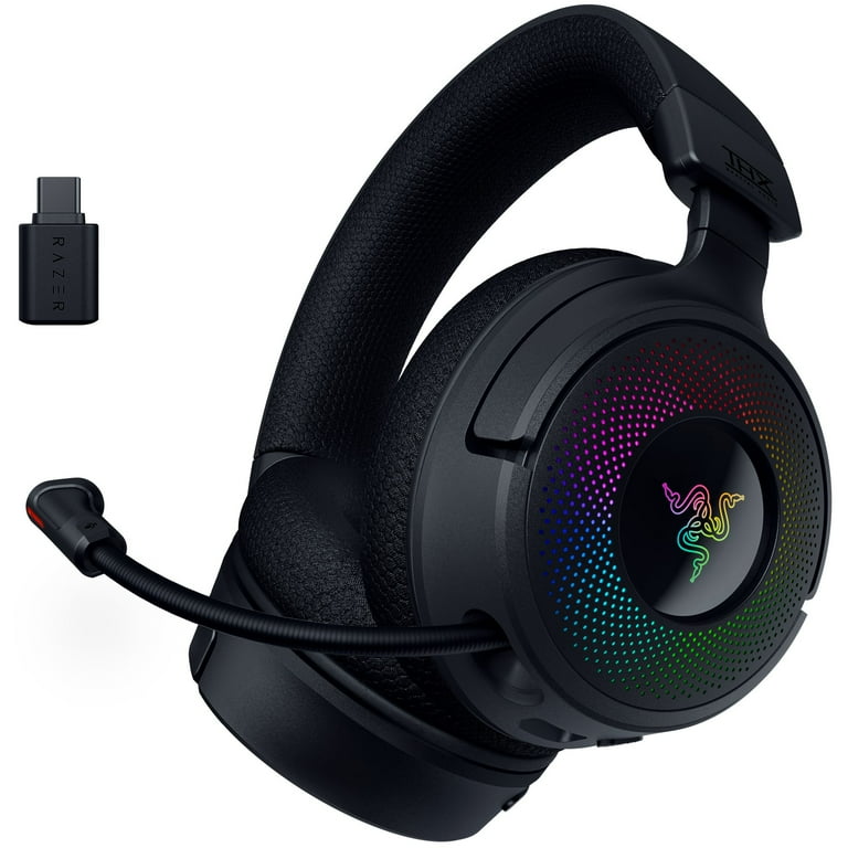 ヘッドホン Razer Kraken v4 Pro Base Station Chroma Razer Kraken V4 Pro Wireless Gaming Headset with Control Hub