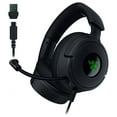 thumbnail interactive-video image 1 of Razer Kraken V4 X Wired Gaming Headset with Chroma RGB for PC, Mac, PS5, Switch, Smartphone, Black, 1 of 13