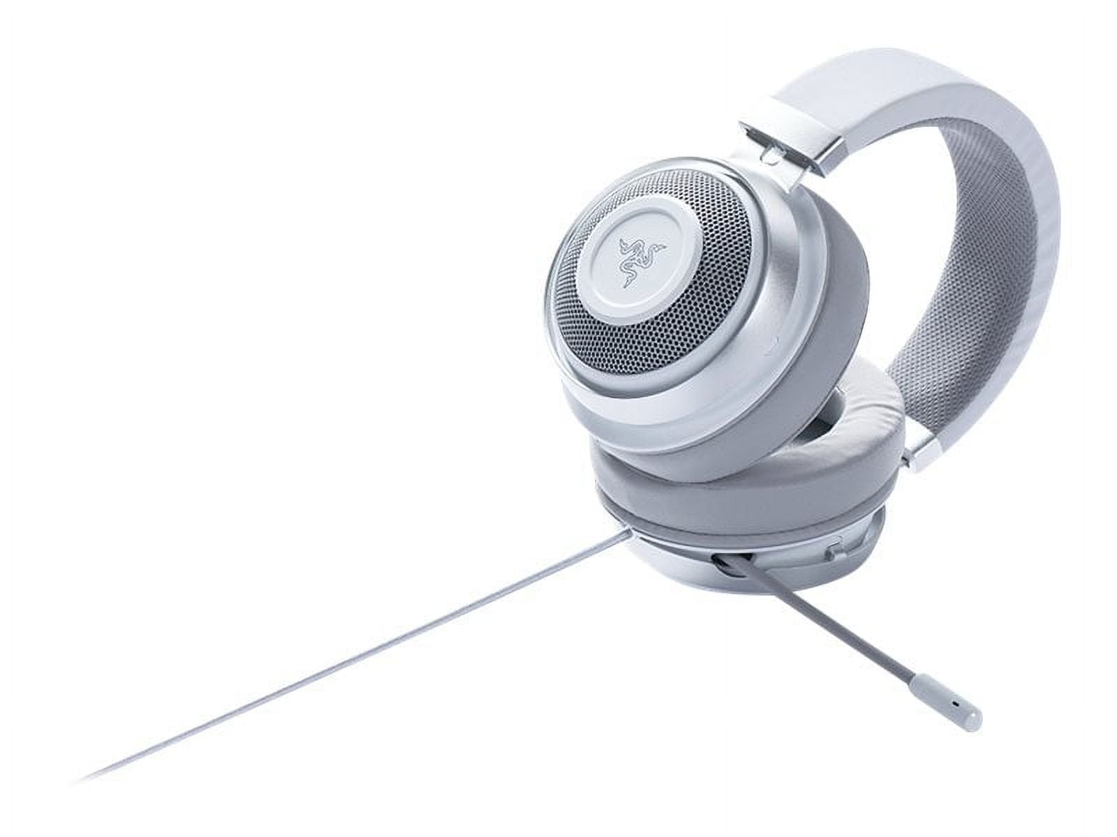 Razer - Kraken Wired Stereo Gaming Headset - Mercury White
