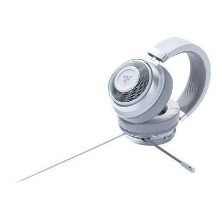 Razer - Kraken Wired 7.1 Surround Sound Gaming Headset for PC, PS4, PS5, Switch, Xbox One, Series X|S - Mercury White