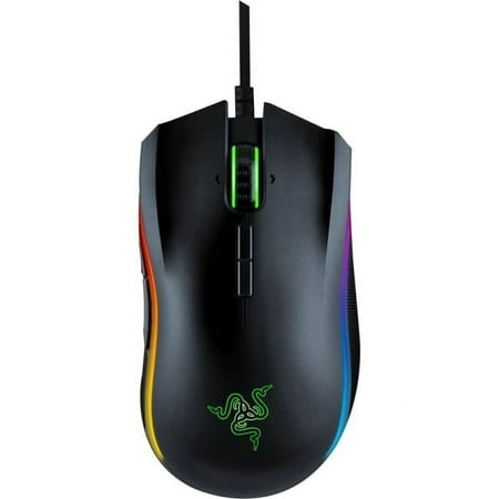 Razer Mamba Elite: 5G True 16,000 DPI Optical Sensor - 9 Programmable Buttons - Ergonomic Form Factory - Powered Razer Chroma - Esports Gaming Mouse