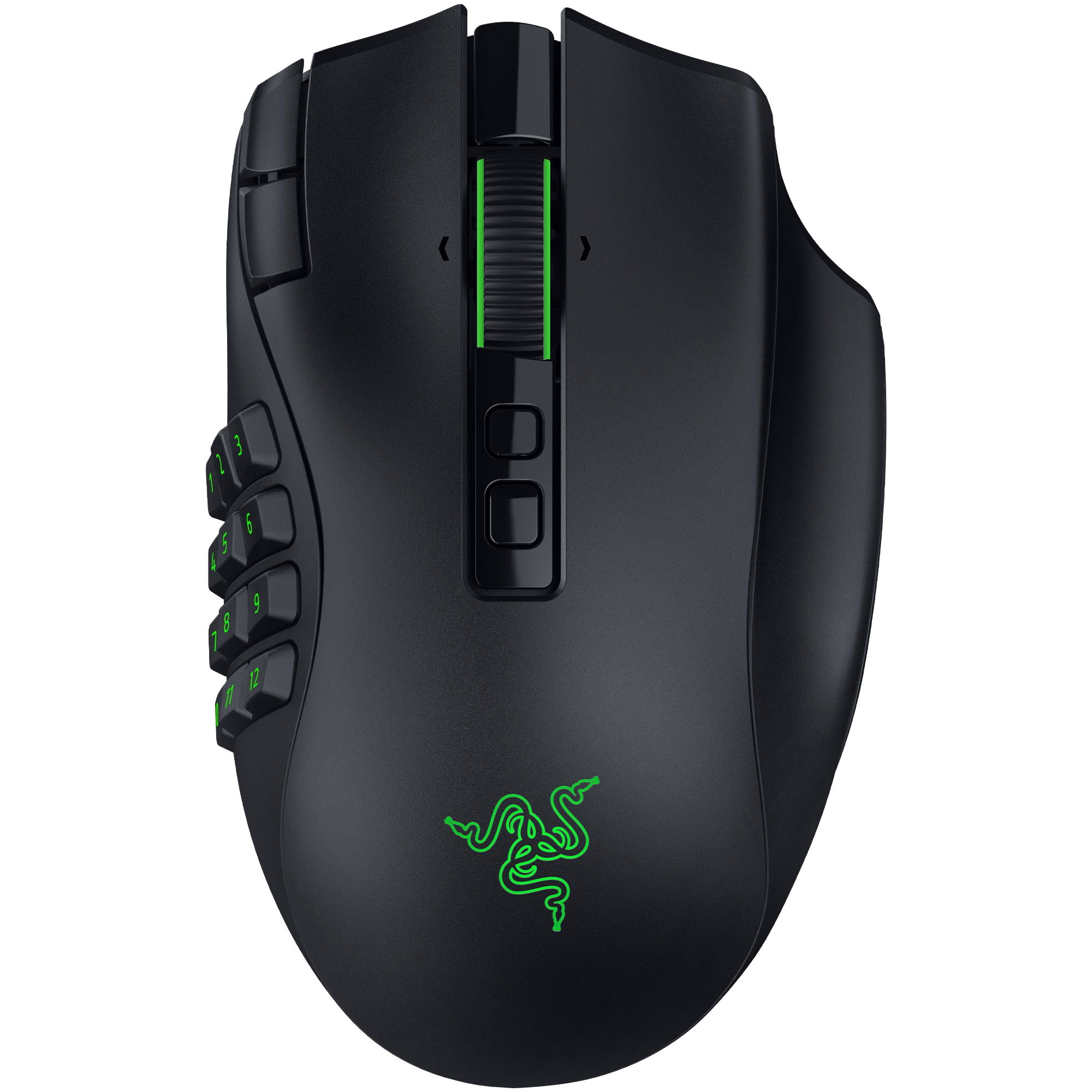 Razer Naga V3 Pro Wireless MMO Gaming Mouse with Swappable Side Plates, Black