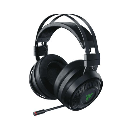 Razer - Nari Wireless THX Spatial Audio Gaming Headset for PC and PlayStation 4 - Black