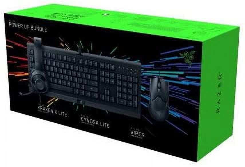 Razer Power Up Bundle – Cynosa Lite Viper Kraken X Lite - image 1 of 5