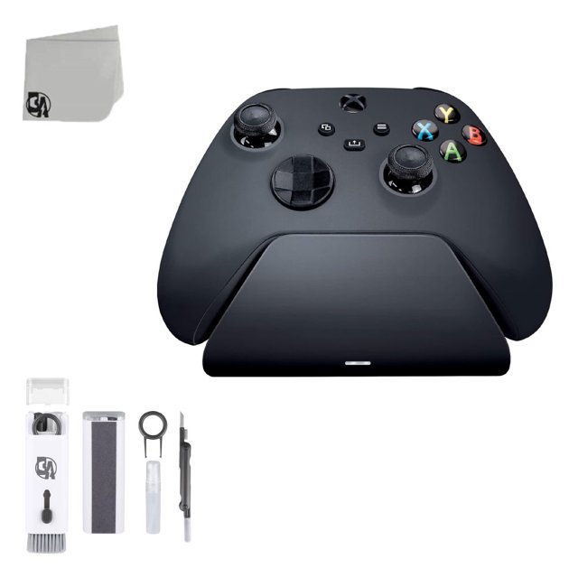 Razer Quick Charging Stand for Xbox Series XS USB Powered, Carbon Black + Cleaning
