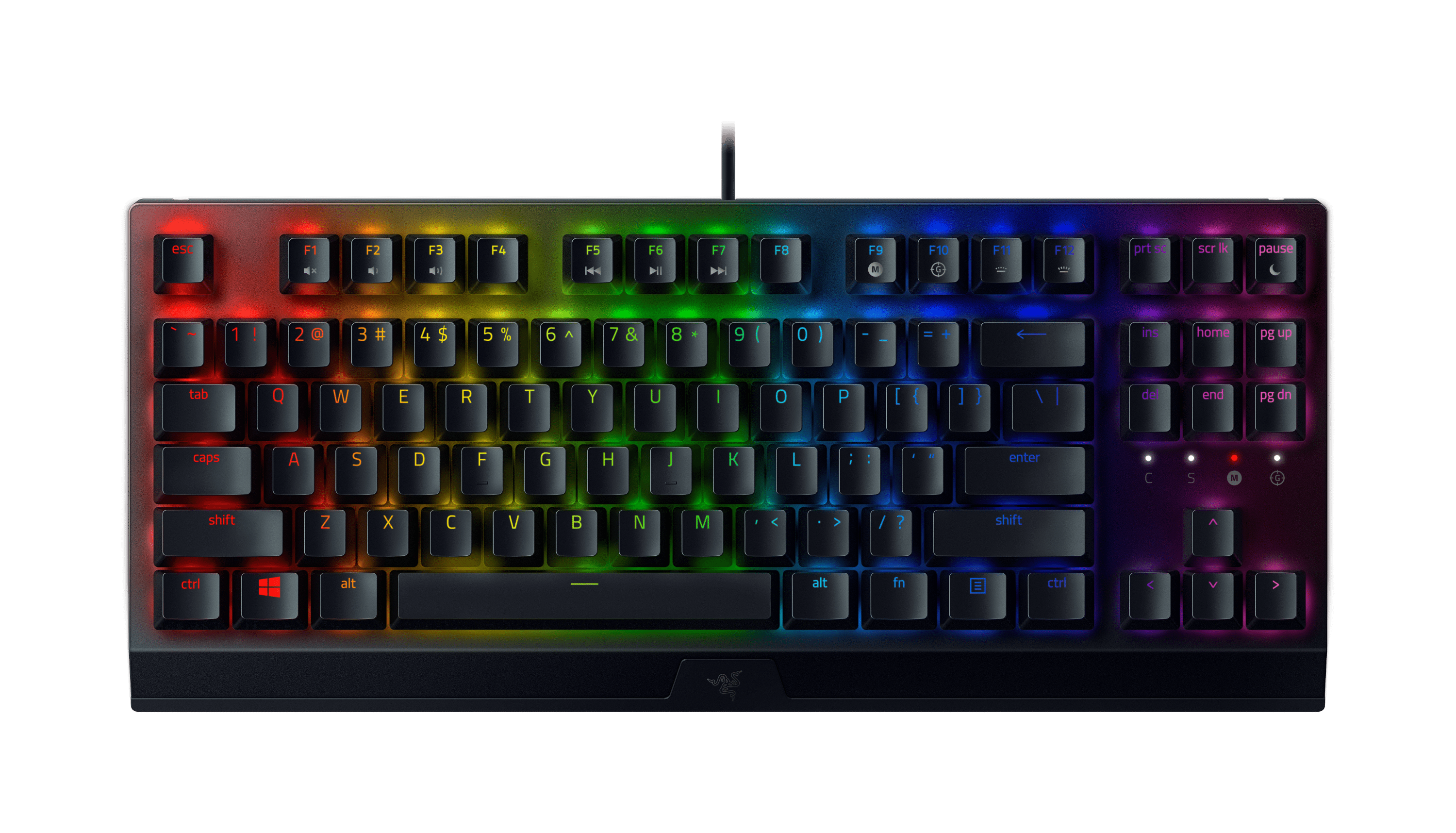 Signed A Razer Note Razer BlackWidow V3 Mechanical Gaming Keyboard, RGB Chroma, Green ...