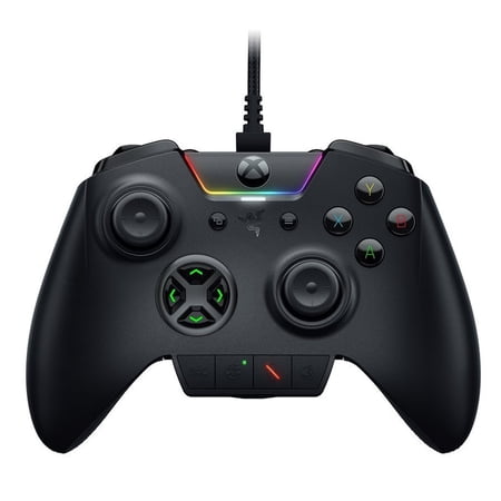 Razer Wolverine Ultimate Officially Licensed Xbox One Controller: 6 Remappable Buttons and Triggers - Interchangeable Thumbsticks and D-Pad - For PC, Xbox One, Xbox Series X & S - Black