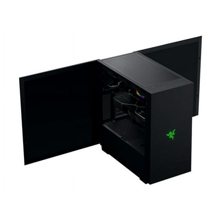 Razer - Tomahawk Mid-tower ATX Gaming Chassis with Chroma RGB - Black